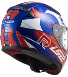 LS2 FF353 RAPID STRATUS GLOSS BLUE RED WHITE S