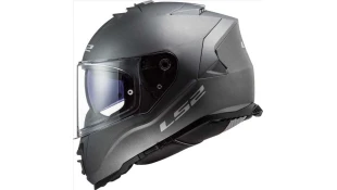 LS2 FF800 STORM II SOLID MATT TITANIUM L