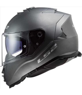 LS2 FF800 STORM II SOLID MATT TITANIUM XL