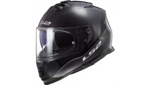 LS2 FF800 STORM II SOLID GLOSS BLACK S