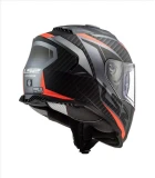LS2 FF800 STORM II RACER MATT TITANIUM FLUO ORANGE S