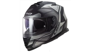 LS2 FF800 STORM II FASTER MATT TITANIUM L