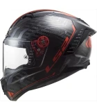 LS2 FF805 THUNDER C SPUTNIK GLOSS METAL RED XS
