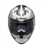 LS2 FF811 VECTOR II METRIC WHITE TITAN.SILVER 3XL