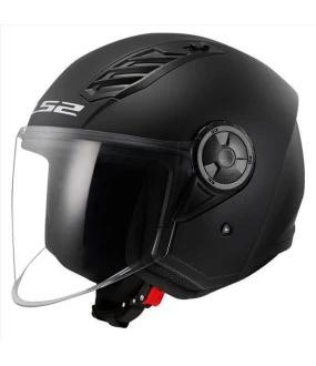 LS2 OF616 AIRFLOW II MATT BLACK M