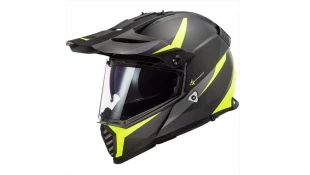 LS2 MX436 PIONEER EVO ROUTER BLACK H-V YELLOW XS