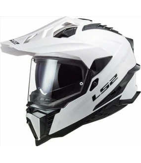 LS2 MX701 EXPLORER SOLID WHITE XXL
