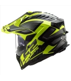 LS2 MX701 EXPLORER ALTER MATT BLACK H-V YELLOW M
