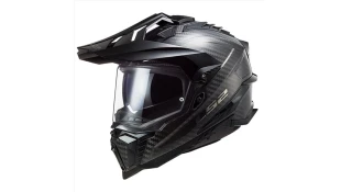 LS2 MX701 C EXPLORER GLOSS CARBON XXL