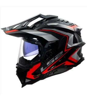 LS2 MX701 C EXPLORER FRONTIER II GLOSS RED L