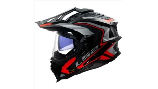 LS2 MX701 C EXPLORER FRONTIER II GLOSS RED XL