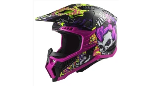 LS2 MX703 C X-FORCE FIRESKULL VIOLET M