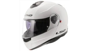 LS2 FF908 STROBE II GLOSS WHITE S