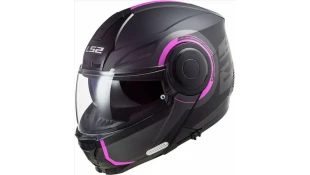 LS2 FF902 SCOPE ARCH MATT TITANIUM PINK XXL