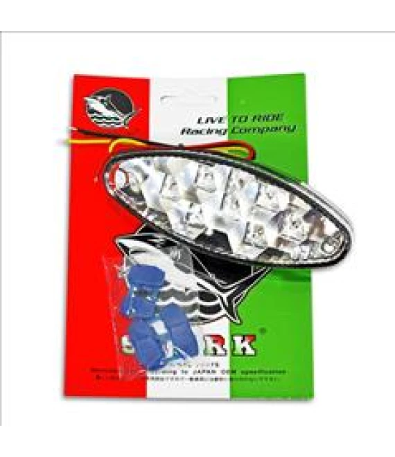 ΦΑΝΑΡΙ ΠΙΣΩ SHARK LED UNIVERSAL ΔΙΑΦΑΝΟ ΑΝΤΑΛΛΑΚΤΙΚΑ ΦΑΝΑΡΙ ΠΙΣΩ SHARK LED UNIVERSAL ΔΙΑΦΑΝΟ