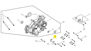 ΠΛΑΚΑ ΚΑΔΕΝΑΣ ΕΚΚΕΝΤΡΟΦΟΡΟΥ SYM VF 185 ΠΛΑΚΑ ΚΑΔΕΝΑΣ ΕΚΚΕΝΤΡΟΦΟΡΟΥ SYM VF 185