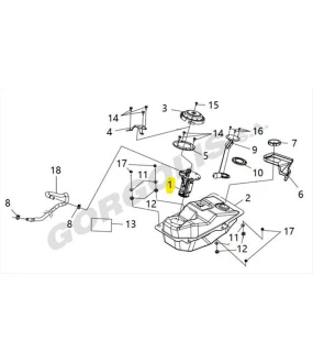 ΤΡΟΜΠΑ ΒΕΝΖΙΝΗΣ SYM VF 125/185
