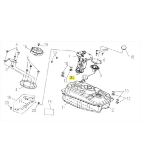ΦΙΛΤΡΟ ΒΕΝΖΙΝΗΣ ΣΤΗΝ ΤΡΟΜΠΑ SYM VF 125/185