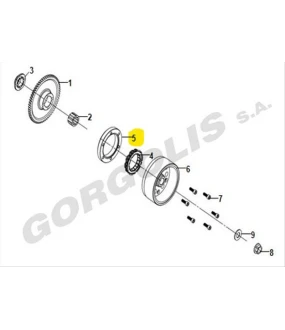 ΚΟΜΠΛΕΡ ΜΙΖΑΣ (ΜΠΙΛΙΟΦΟΡΟΣ) SYM NH-T 200