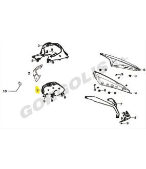 ΚΟΝΤΕΡ ΠΛΗΡΕΣ SYM JET 14 AC 125 SPARE PARTS