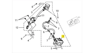 ΔΑΓΚΑΝΑ ΟΠΙΣΘΙΑ ΠΛΗΡΗΣ ΜΑΥΡΗ SYM VF 185