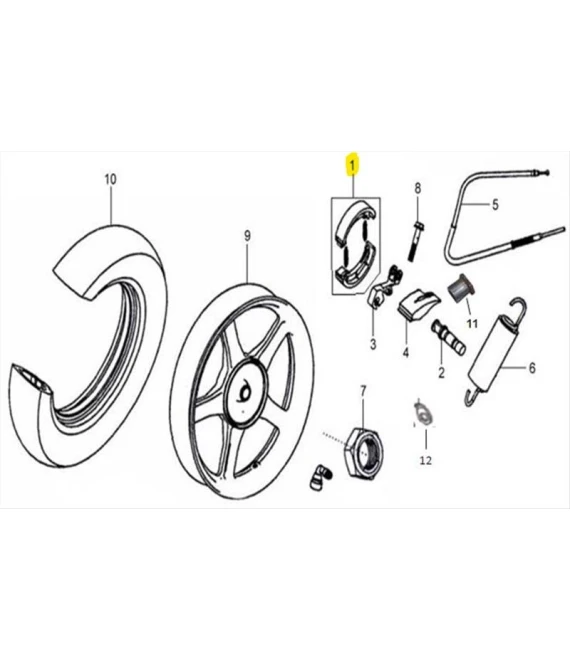 ΣΙΑΓΩΝΕΣ ΟΠΙΣΘΙΟΥ ΦΡΕΝΟΥ SYM HD 125/200 SPARE PARTS ΣΙΑΓΩΝΕΣ ΟΠΙΣΘΙΟΥ ΦΡΕΝΟΥ SYM HD 125/200