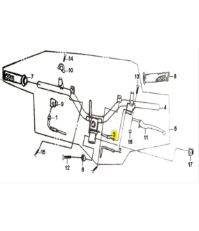 ΝΤΙΖΑ ΦΡΕΝΟΥ ΠΙΣΩ SYM JET 4 125