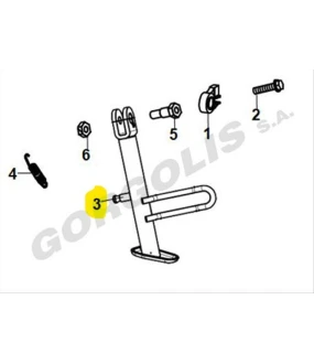 ΣΤΑΝΤ ΠΛΑΙΝΟ SYM SYMPHONY ST E5 SPARE PARTS