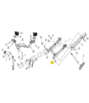 ΣΥΝΕΜΠΛΟΚ ΨΑΛΙΔΙΟΥ SPARE PARTS ΣΥΝΕΜΠΛΟΚ ΨΑΛΙΔΙΟΥ SYM VF 125