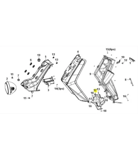ΠΟΔΙΑ ΕΜΠΡΟΣΘΙΑ ΚΑΤΩ SYM MASK/ORBIT/X-PRO