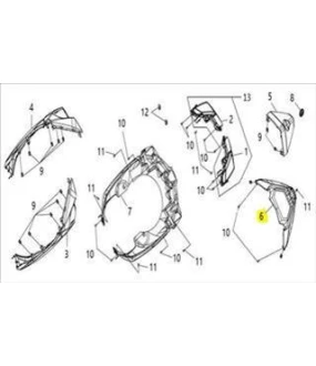 ΓΑΡΝΙΤΟΥΡΑ ΜΑΣΚΑΣ ΔΙΑΚΟΣΜΗΤΙΚΗ (WHITE) SYM VF 185