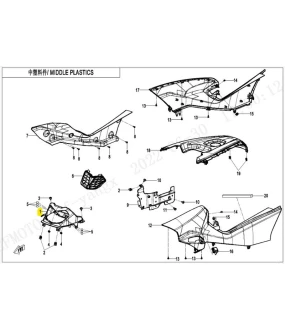 DASHBOARD GUARD CFMOTO CFORCE LUX