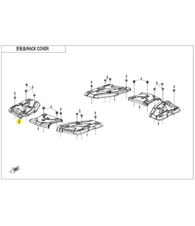 ΚΑΠΑΚΙ ΣΧΑΡΑΣ ΕΜΠΡΟΣΘΙΟ ΔΕΞΙ CFMOTO CFORCE 450/520