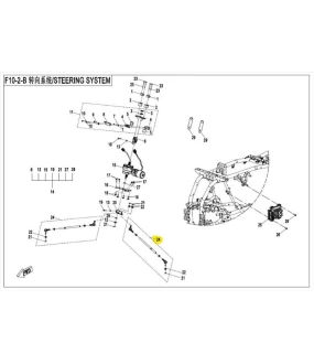 ΑΚΡΟΜΠΑΡΟ ΤΙΜΟΝΙΟΥ CFMOTO CFORCE 450/520