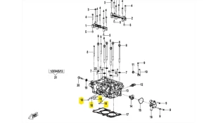 ΜΠΟΥΖΟΝΙ ΚΕΦΑΛΗΣ - ΕΞΑΤΜΙΣΗΣ CFMOTO 450 MT SPARE PARTS