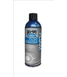 BELRAY FOAM FILTER CLEANER DEGREASER 4OOml