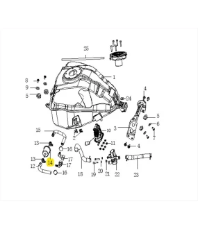 ΦΙΛΤΡΟ ΒΕΝΖΙΝΗΣ VOGE DS525X