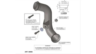 LINK PIPE LEOVINCE KTM/CFMOTO/HUSQVARNA