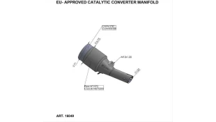 ΛΑΙΜΟΙ ΕΞΑΤΜΙΣΗΣ LEOVINCE YAMAHA XMAX 300