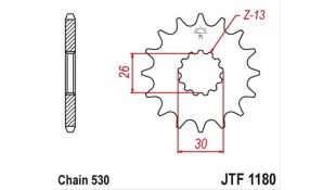 ΓΡΑΝΑΖΙ ΚΙΝΗΣΗΣ JT 530 17T