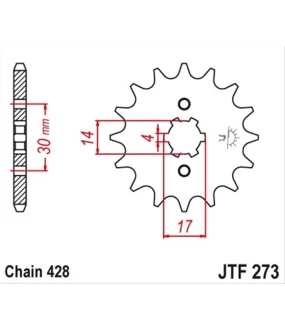 ΓΡΑΝΑΖΙ ΚΙΝΗΣΗΣ JT 428 14T