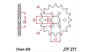 ΓΡΑΝΑΖΙ ΚΙΝΗΣΗΣ JT 428 13T