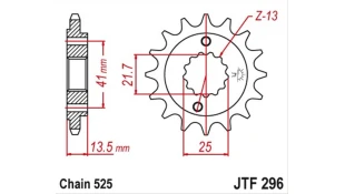 ΓΡΑΝΑΖΙ ΚΙΝΗΣΗΣ JT 525 15T