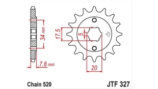 ΓΡΑΝΑΖΙ ΚΙΝΗΣΗΣ JT 520 11T