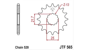ΓΡΑΝΑΖΙ ΚΙΝΗΣΗΣ JT 520 12T