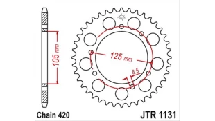 ΓΡΑΝΑΖΙ ΤΡΟΧΟΥ JT 420 45T
