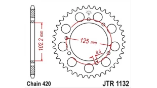 ΓΡΑΝΑΖΙ ΤΡΟΧΟΥ JT 420 48T