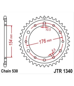 ΓΡΑΝΑΖΙ ΤΡΟΧΟΥ JT 530 43T