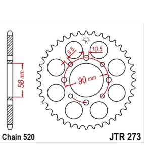 ΓΡΑΝΑΖΙ ΤΡΟΧΟΥ JT 520 39T