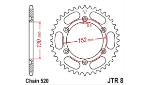 ΓΡΑΝΑΖΙ ΤΡΟΧΟΥ JT 520 48T